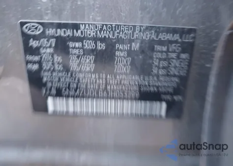 2018 Hyundai Santa Fe Sport 2.4L from USA, damaged, VIN 5NMZUDLB6JH053299